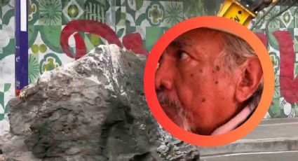 Abuelito es aplastado por roca gigante en el Cerro del Tepeyac; le estaba rezando a la virgen