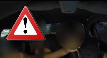 MOMENTO EXACTO en el que taxistas propinan golpiza a conductor de UBER; apenas se había estacionado
