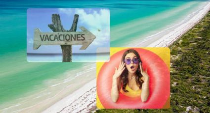 La hermosa playa que parece una alberca; es ideal para visitarla en familia