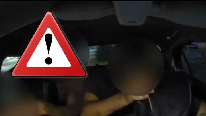 MOMENTO EXACTO en el que taxistas propinan golpiza a conductor de UBER; apenas se había estacionado