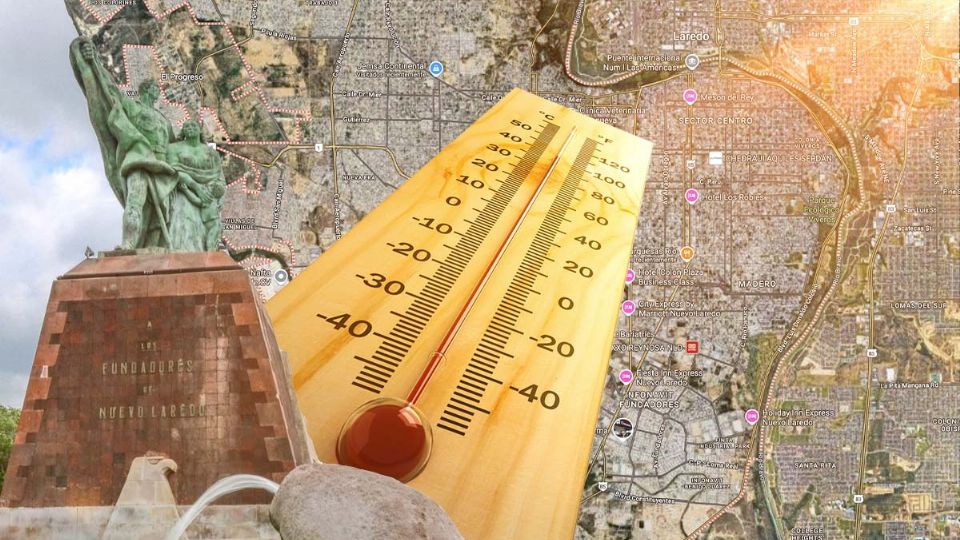 En unas colonias hace más calor que en otras