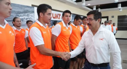 Rector de la UAT presenta a Correcaminos para el Torneo Apertura 2025 de la Liga de Expansión