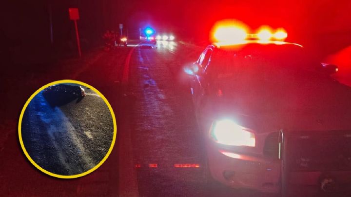 Tamaulipas: hombre es aplastado por tráiler; sus restos quedaron en la carretera