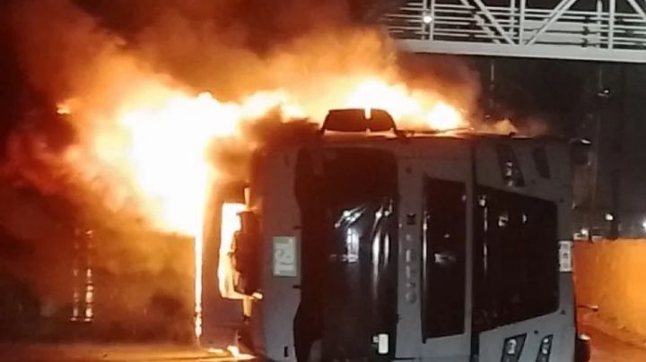 Nuevo Laredo: identifican a chofer que murió calcinado; su tráiler se volcó en la Carretera Nacional