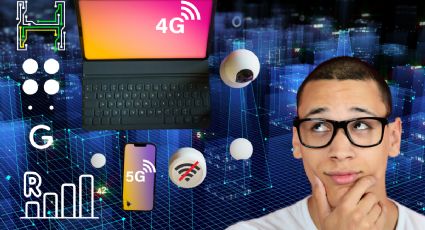 ¿Por qué me aparece la letra E, H, LTE, 3G, 4G o 5G en la pantalla de mi celular?