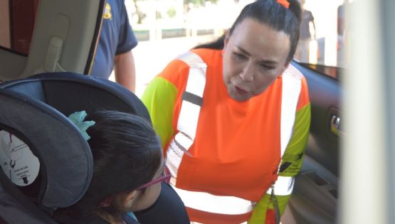 Así se debe llevar el cinturón de seguridad para evitar tragedias; señalan autoridades de Laredo