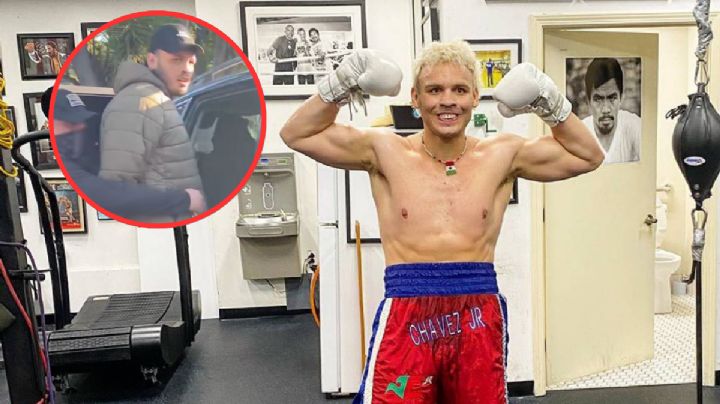 MOMENTO EXACTO de la detención de Julio César Chávez Jr.; así fue encadenado por ICE