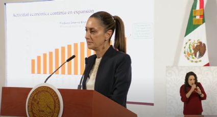 Sheinbaum celebra crecimiento del PIB en México: 'hay bienestar pese a aranceles'