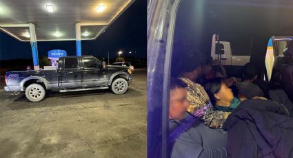 Patrulla Fronteriza y Policía de Laredo detienen camioneta sospechosa; llevaba 6 indocumentados