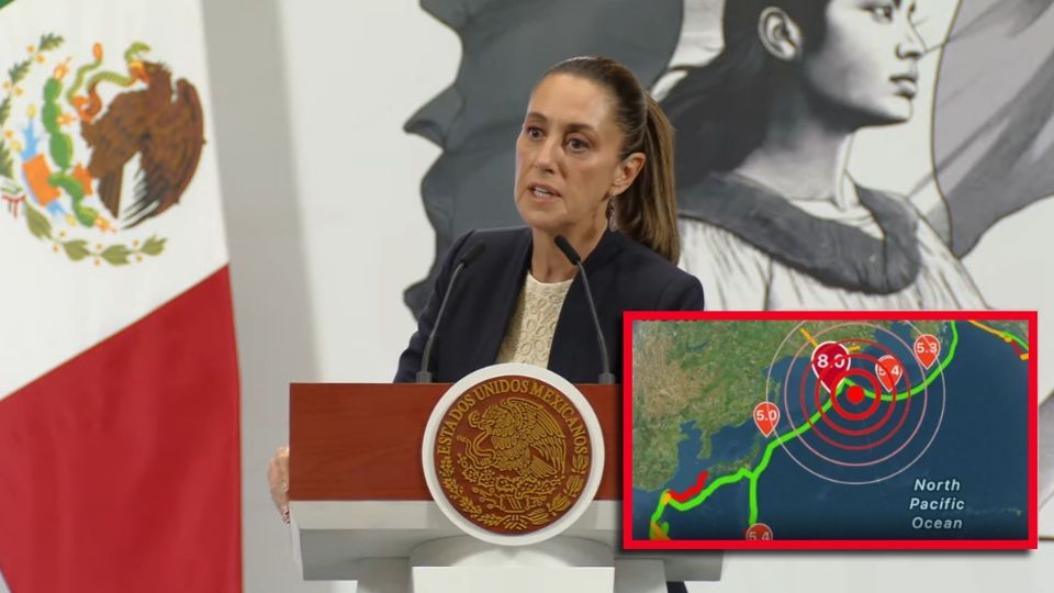 Sheinbaum subrayó que las autoridades mexicanas, en especial la Secretaría de Marina, mantienen un monitoreo constante del comportamiento del mar