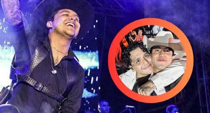 Christian Nodal le roba beso a hombre en pleno concierto; ¿y Ángela Aguilar? | VIDEO