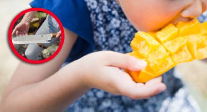 Niña de 3 años se entierra cuchillo y muere en el hospital; quería cortar un mango