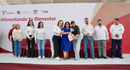 Reciben 500 familias de Nuevo Laredo apoyos del programa 'Alimentando tu Bienestar'