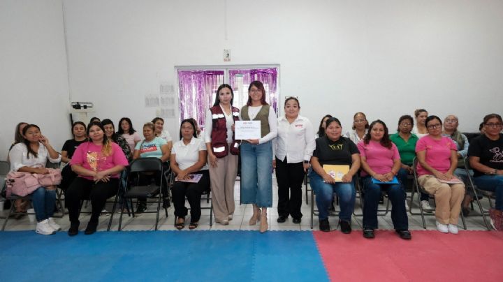 Más de 100 mujeres en Nuevo Laredo reciben capacitación para emprender y transformar su futuro