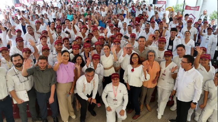 Programa Salud Casa por Casa: Sheinbaum encabeza asamblea en Tampico