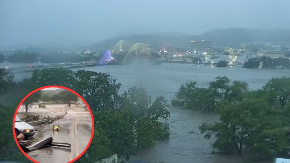 El campamento Camp Mystic quedó completamente inundado