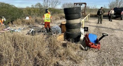 Laredo: van contra personas que tiren basura en zonas despobladas