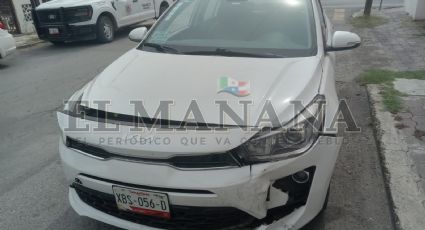 José Vicente provoca accidente en Nuevo Laredo; quería echarle la culpa al otro conductor