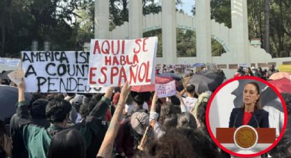 Marcha contra la gentrificación en la CDMX: Sheinbaum condena actos violentos de xenofobia y racismo