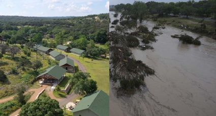 Inundación en Texas: así lucía el campamento Mystic Cypress Lake y así quedó tras la devastación
