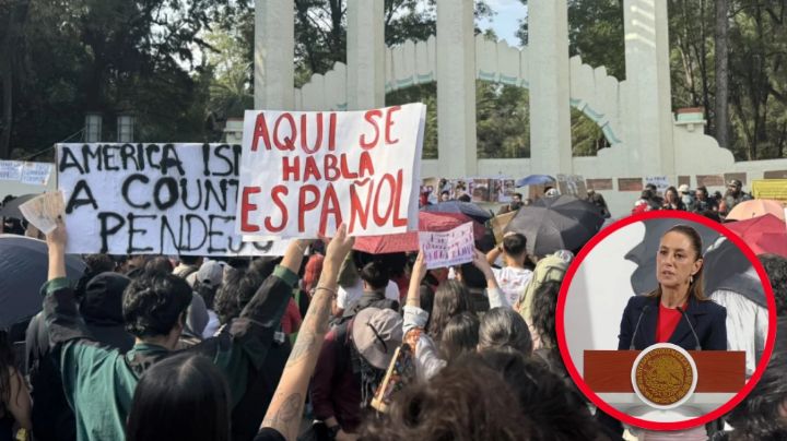 Marcha contra la gentrificación en la CDMX: Sheinbaum condena actos violentos de xenofobia y racismo