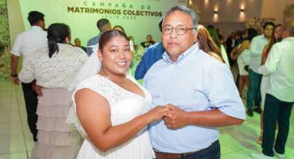 DIF Nuevo Laredo celebra unión de 83 parejas en la segunda Campaña de Matrimonios Colectivos