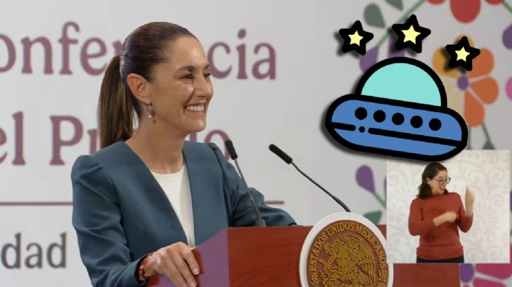 '¿Estamos solos en el universo?': Sheinbaum responde en la mañanera a pregunta sobre OVNIS