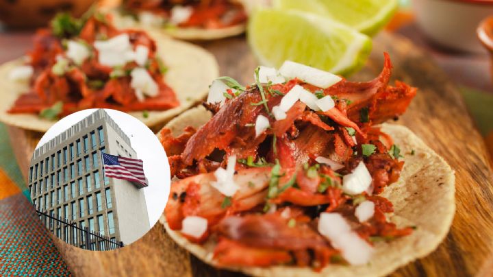 'Vuelve a tus raíces': Con tacos al pastor, embajada de EU envía mensaje a migrantes