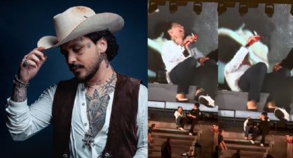 Christian Nodal rompe el silencio; fue criticado por supuestamente estar ebrio en concierto
