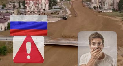 Así fue el tsunami de lodo que llegó a Rusia dos días después del terremoto | VIDEO