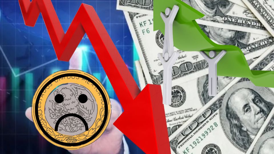 El peso mexicano comienza a perder fuerza ante el dólar