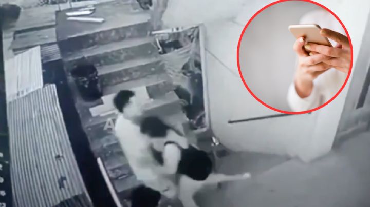 Mujer muere al caer de escalera mientras discutía con su pareja; quería revisarle el celular | VIDEO