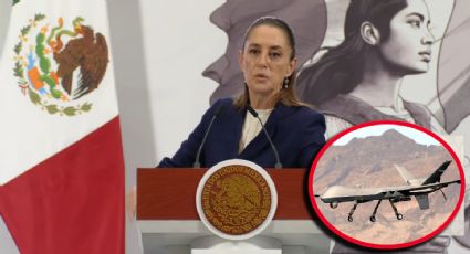 'Sin autorización no entran': Sheinbaum descarta drones de la CIA en México