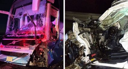 Fatal choque entre tráiler, camión de Omnibús y camioneta deja un muerto y 30 heridos