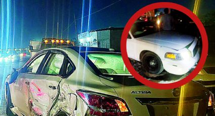 Luis Enrique andaba de fiesta y acaba destrozando 2 autos en Nuevo Laredo; quedó endeudado