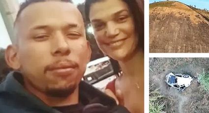 Por echar pasión en un auto pareja encuentra la muerte; caen 400 metros al fondo de un barranco