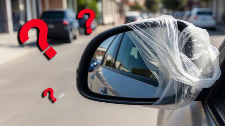 ¿Por qué algunos conductores cubren los retrovisores del coche?, y cómo evitar una multa de 2 mil pesos