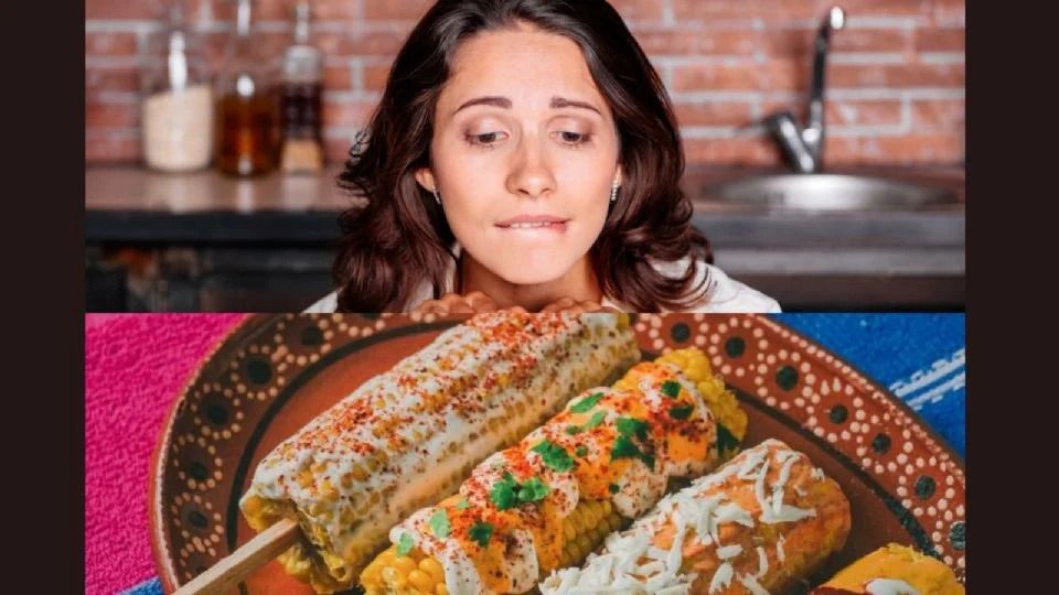 Elotes y esquites.