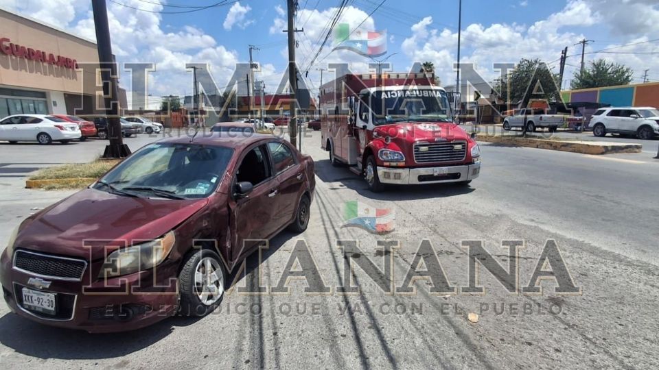 Accidente en Nuevo Laredo.