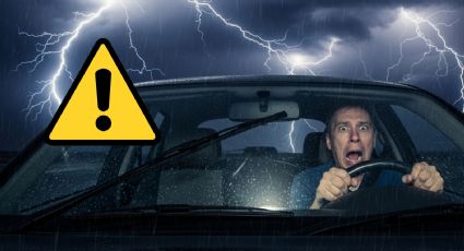 ¿Qué tan seguro es quedarse en el auto durante una tormenta eléctrica?; esto dicen los expertos