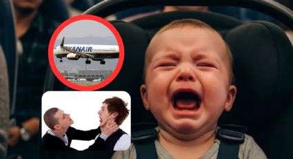Llanto de un bebé provoca pelea entre pasajeros de un avión, la policía tuvo que intervenir | VIDEO