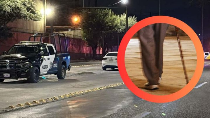Policía de Fuerza Civil atropella y mata a abuelito en Nuevo León; huyó a pie tras el accidente