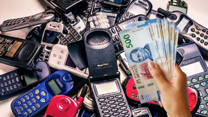 6 celulares antiguos que son comprados por coleccionistas hasta por miles de pesos