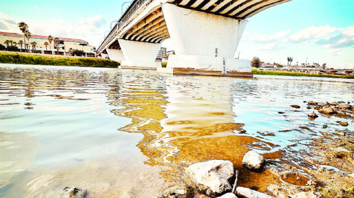 Habrá baja presión de agua en Nuevo Laredo por nivel del río Bravo