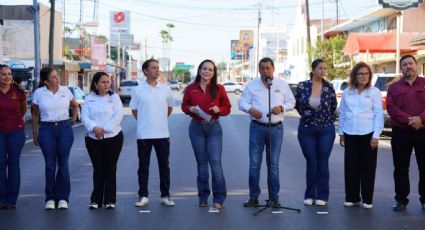 Entregan rehabilitación de drenaje sanitario en la Guerrero; beneficiará a comercios y ciudadanos