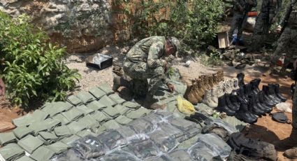 Catean casa y aseguran armas en Sinaloa; sustancias ilegales fueron confiscadas