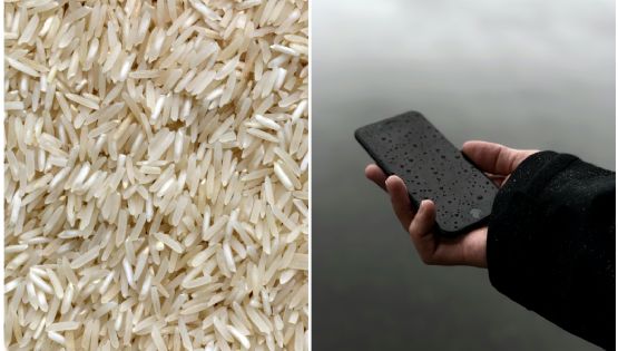 ¿Sirve meterlo en arroz?; estos son los mejores tips para salvar tu celular cuando se moja
