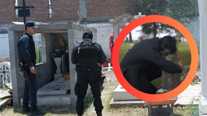 Hombre intenta quitarse la vida frente a la tumba de su hija; no aguanta vivir sin ella