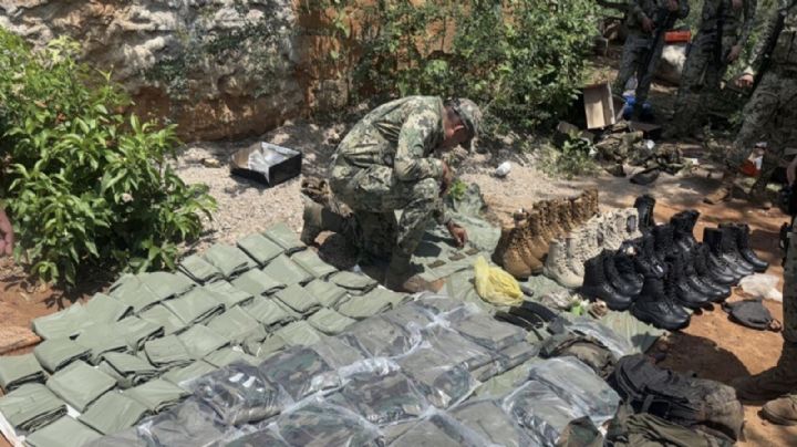 Catean casa y aseguran armas en Sinaloa; sustancias ilegales fueron confiscadas