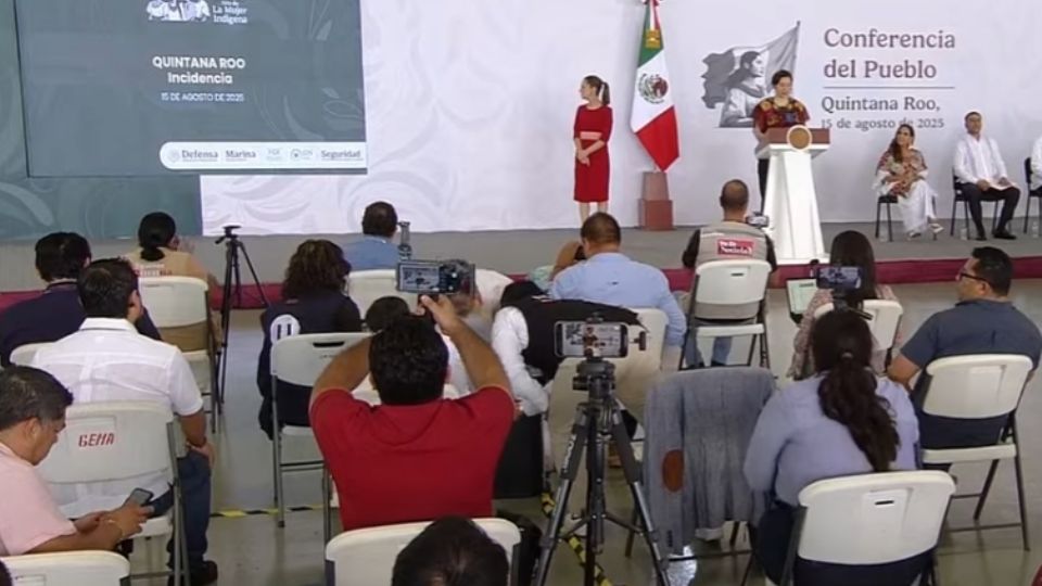 La gobernadora Marcela Figueroa informó que la tendencia mensual de víctimas de homicidio doloso disminuyó 61.3% desde el inicio del mandato de la presidenta Claudia Sheinbaum